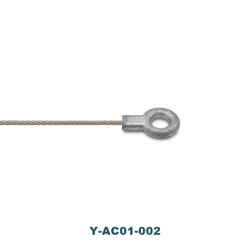Acoustical Ropes Eye Bolt Aluminum Rope Lifting Slings Cut Resistance Customizable For ...