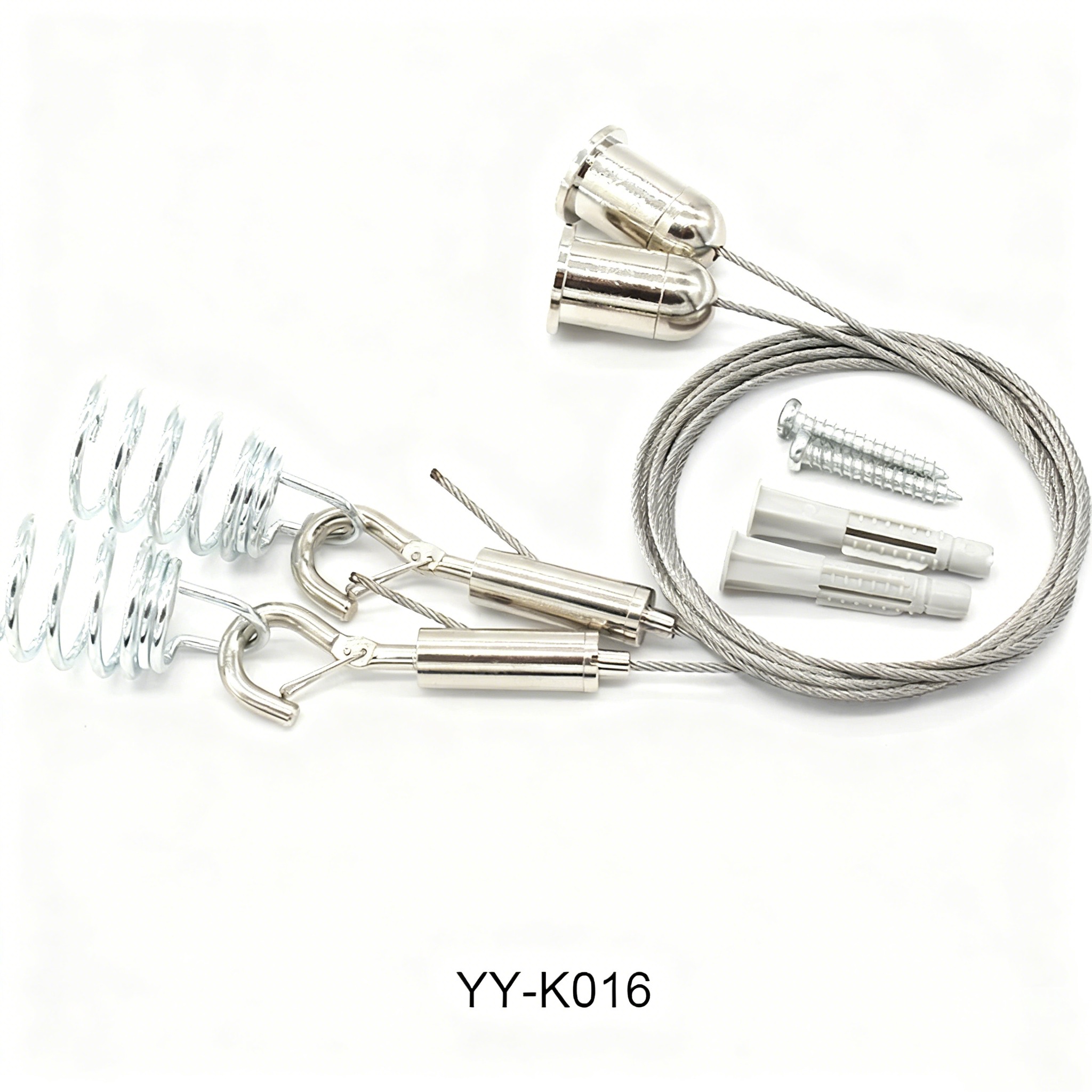 Hanging Cable Ruler Adjustable Wire Cable Hanging Kit for Ceiling Suspension